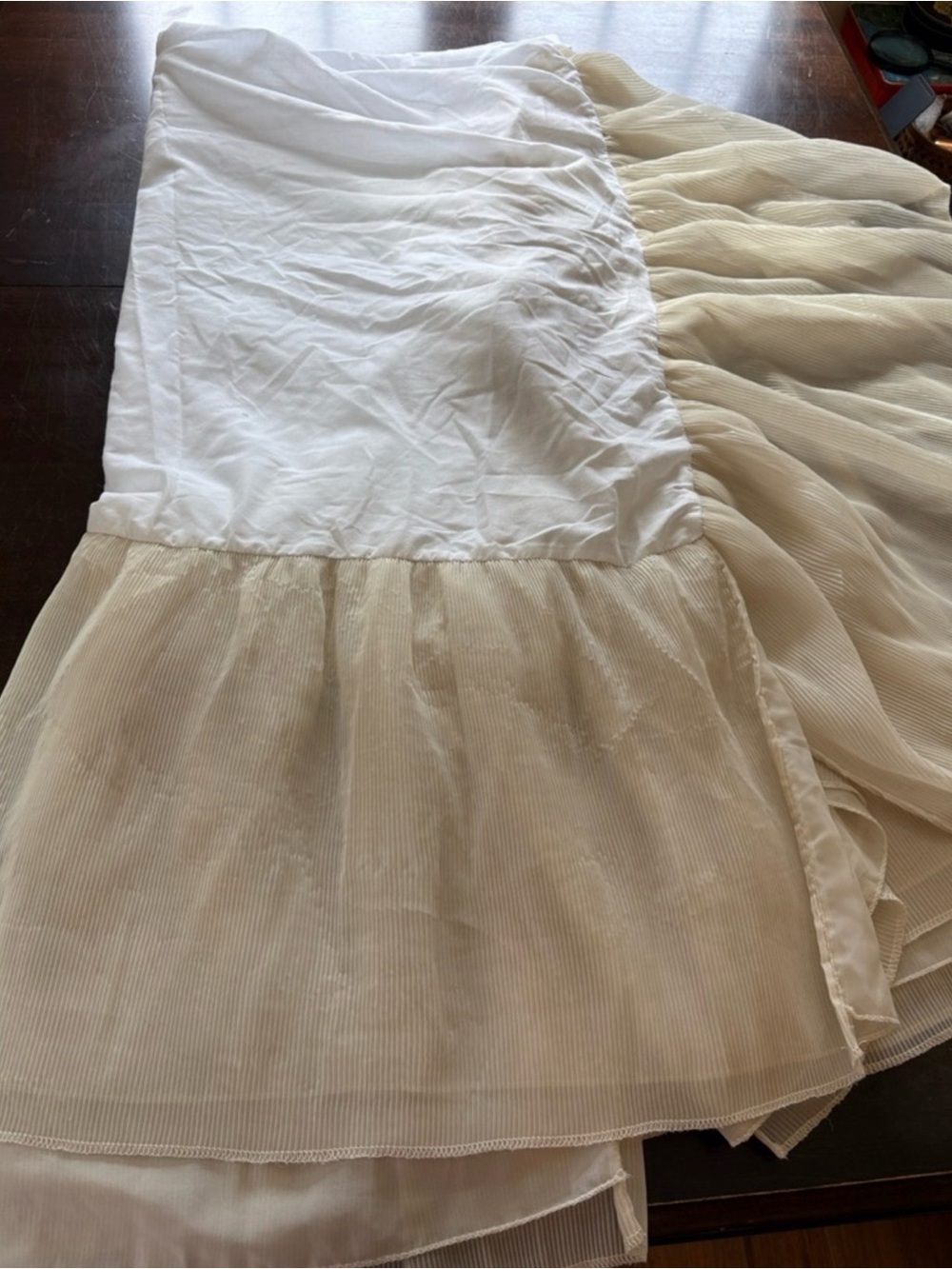Ivory Queen Bed Skirt JCPenny Home Colelction
